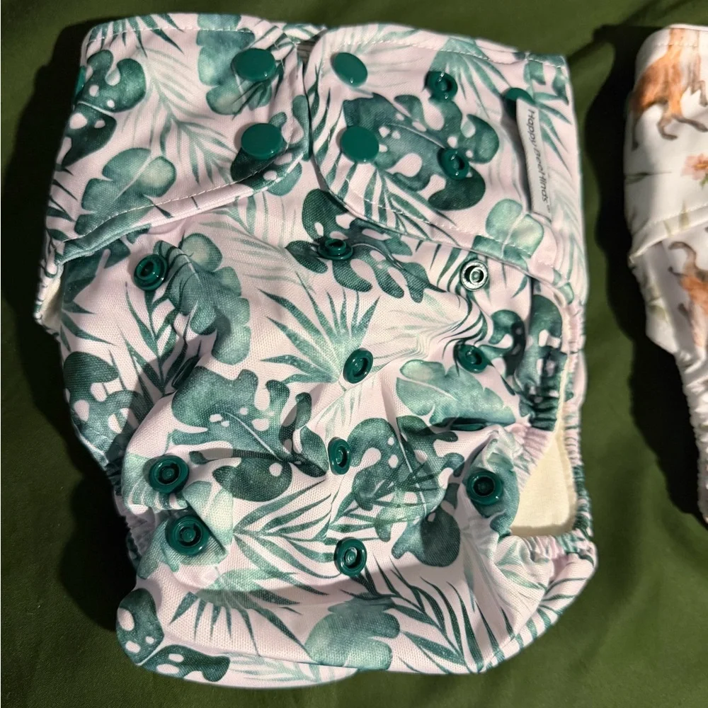 Brand New (with tags) HappyBeeHind 100% Cotton AIO Cloth Diaper Set - Picture 2 of 10